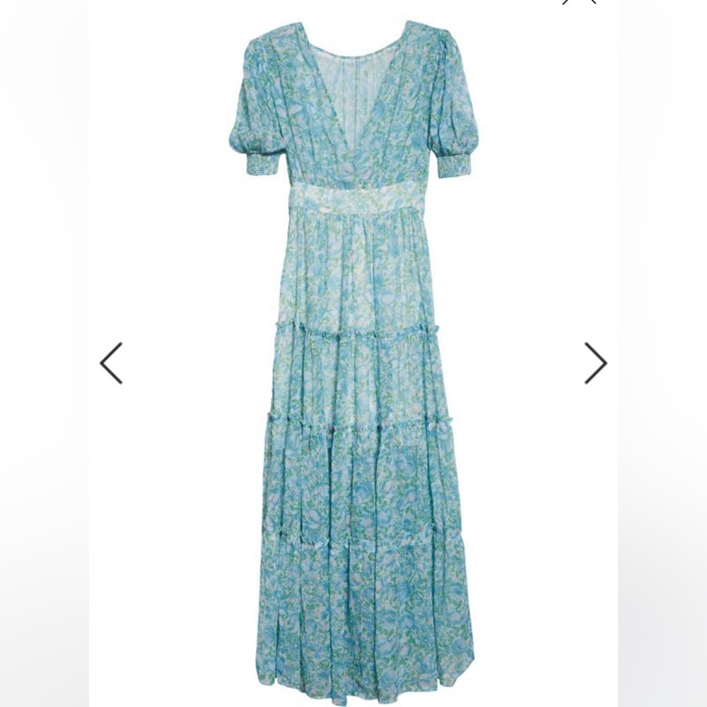 BYTIMO Floral Chiffon Tiered dress - Picture 4 of 8